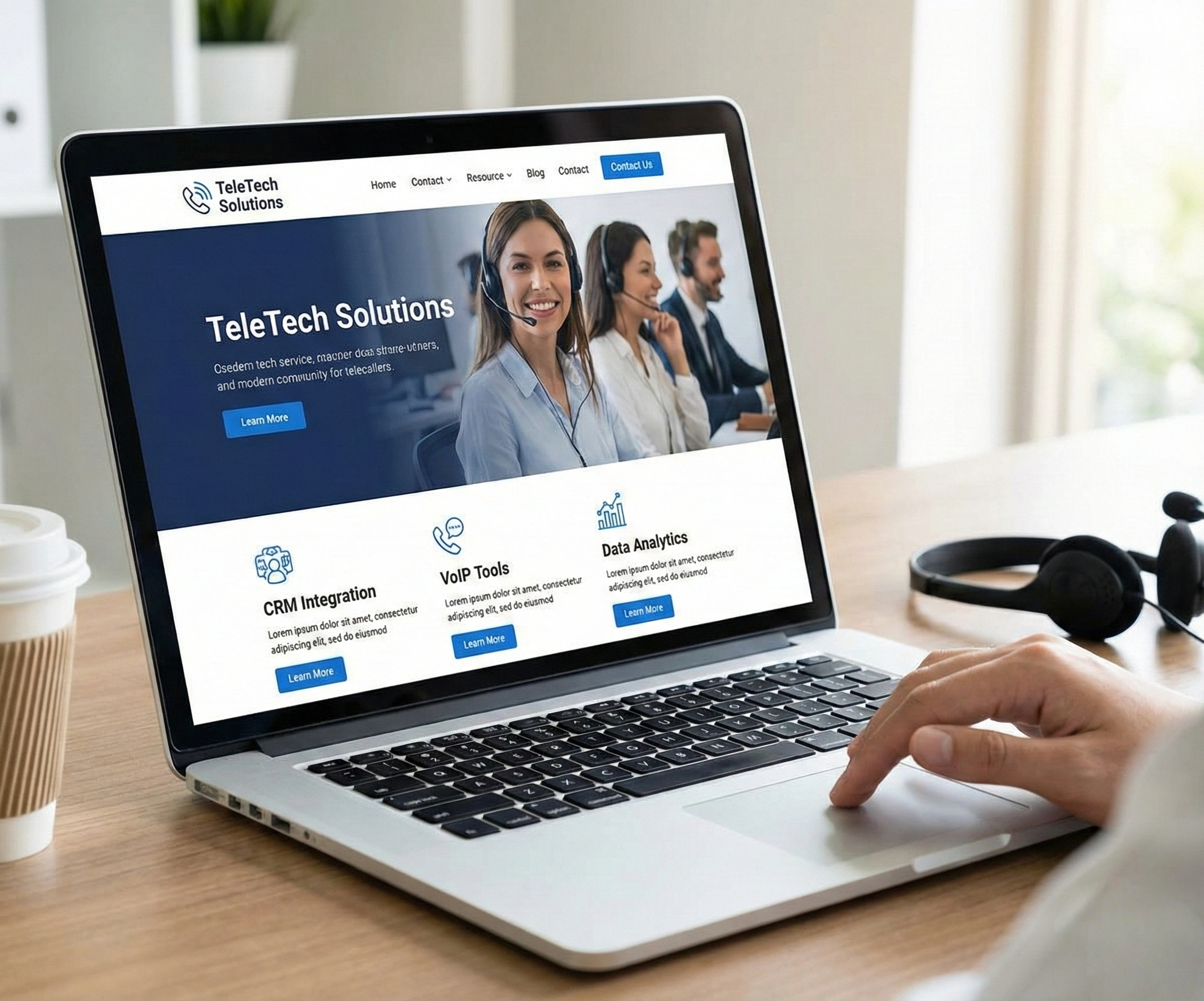 Tech Service Company Website