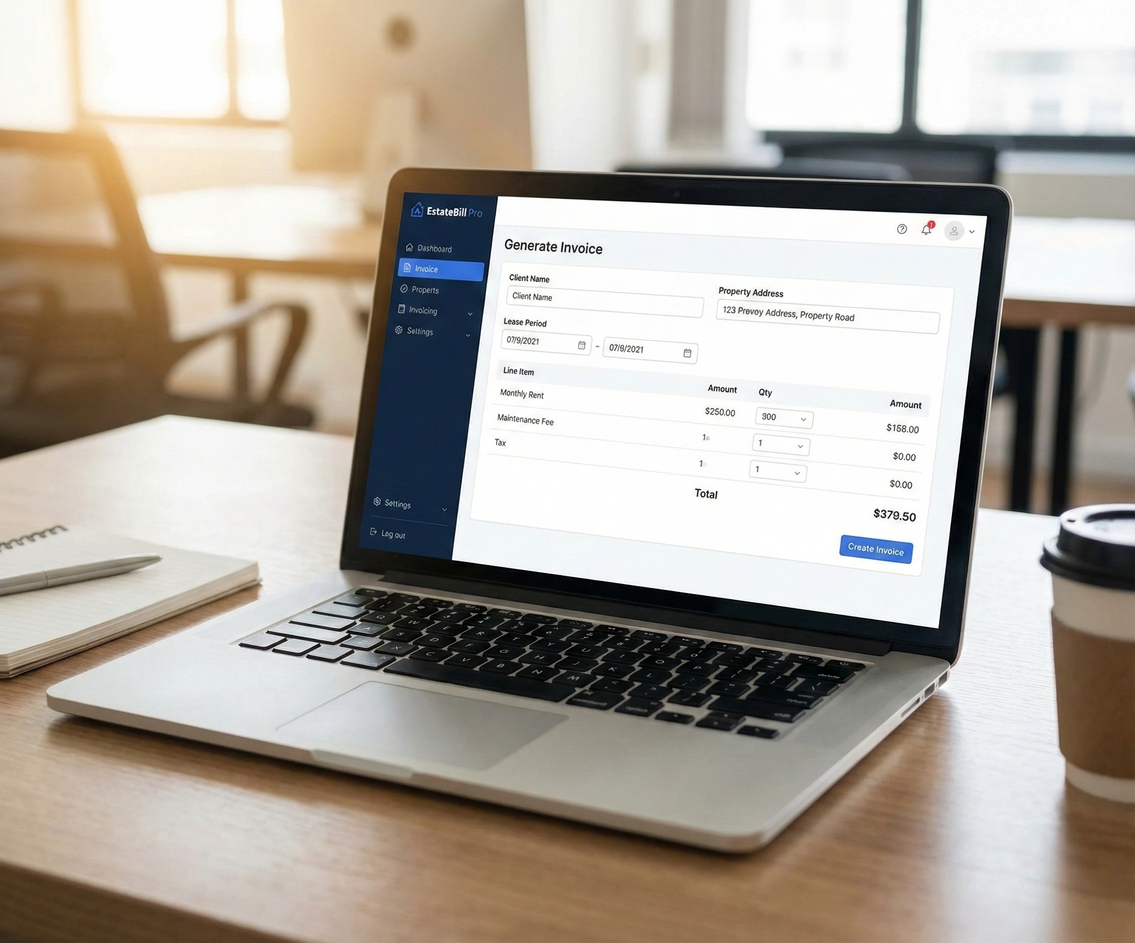 Invoice & Billing Web Application